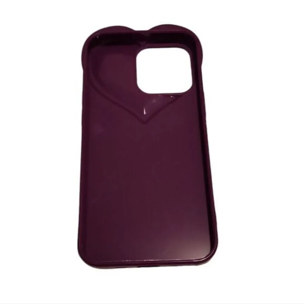 IPhone 13 Pro Heart‎ Cellphone Case Purple NWOT